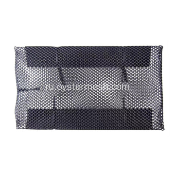 Черный сетчатый мешок из пеноматериала HDPE для выращивания устриц